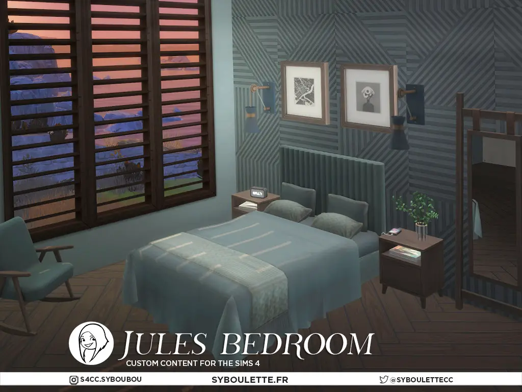 Галерея мода Комплект для спальни Jules Bedroom #1